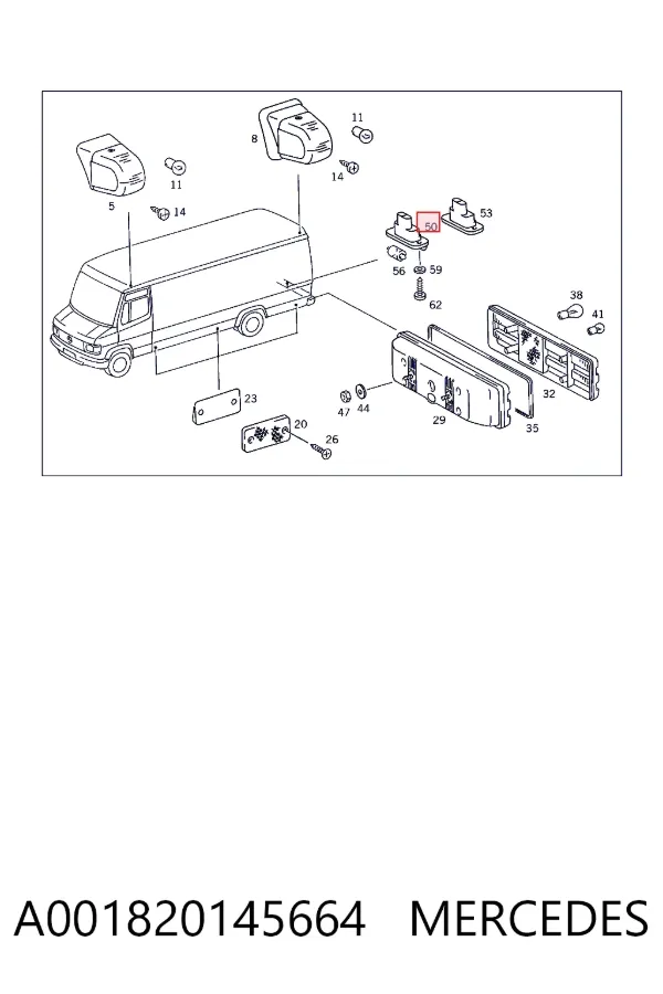  A0018201456 Mercedes