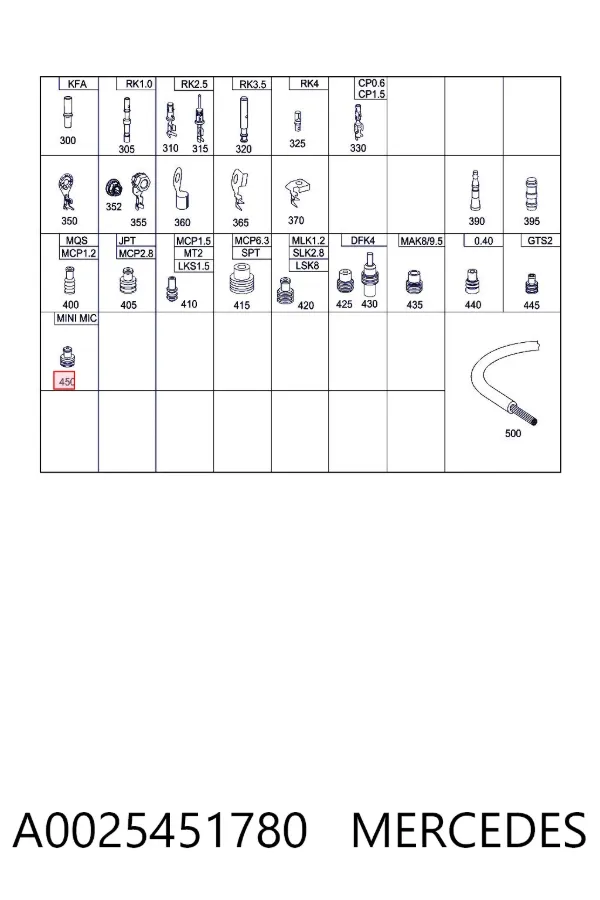  A0025451780 Mercedes