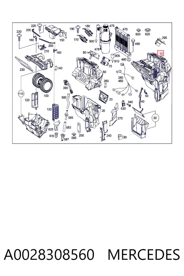  A0028308560 Mercedes