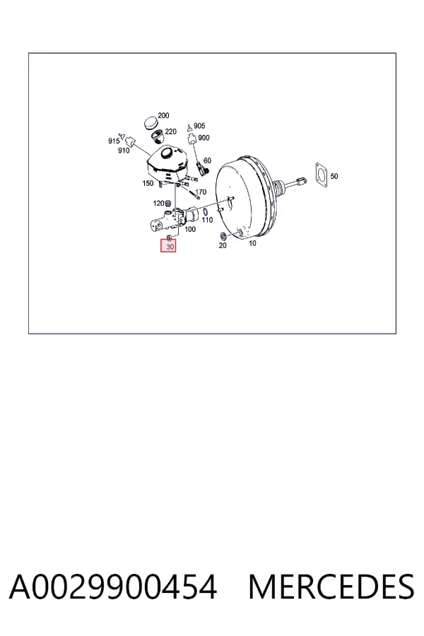  A0029900454 Mercedes