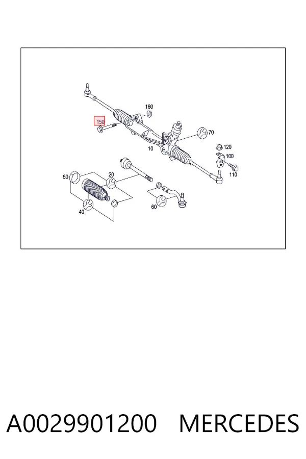  A0029901200 Mercedes