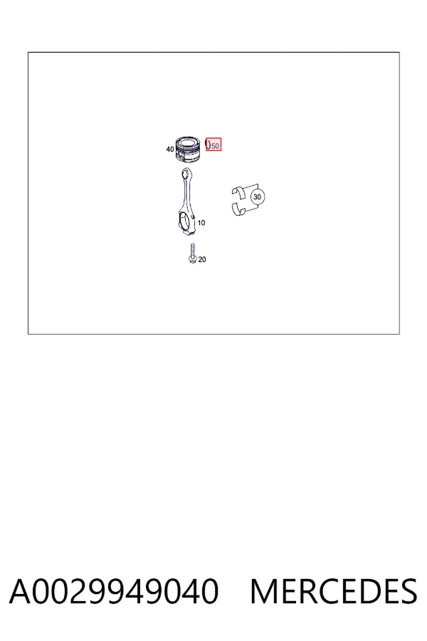  A0029949040 Mercedes