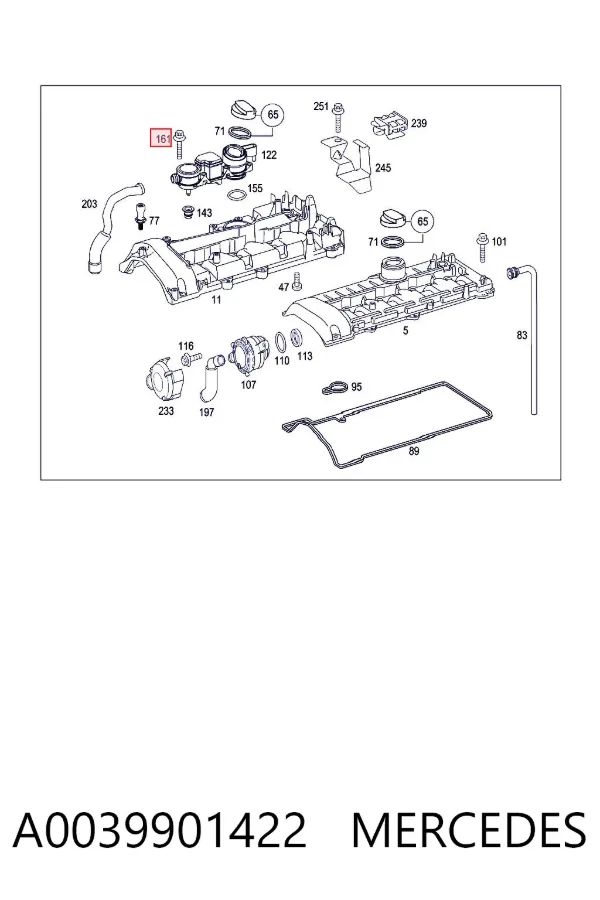  A0039901422 Mercedes