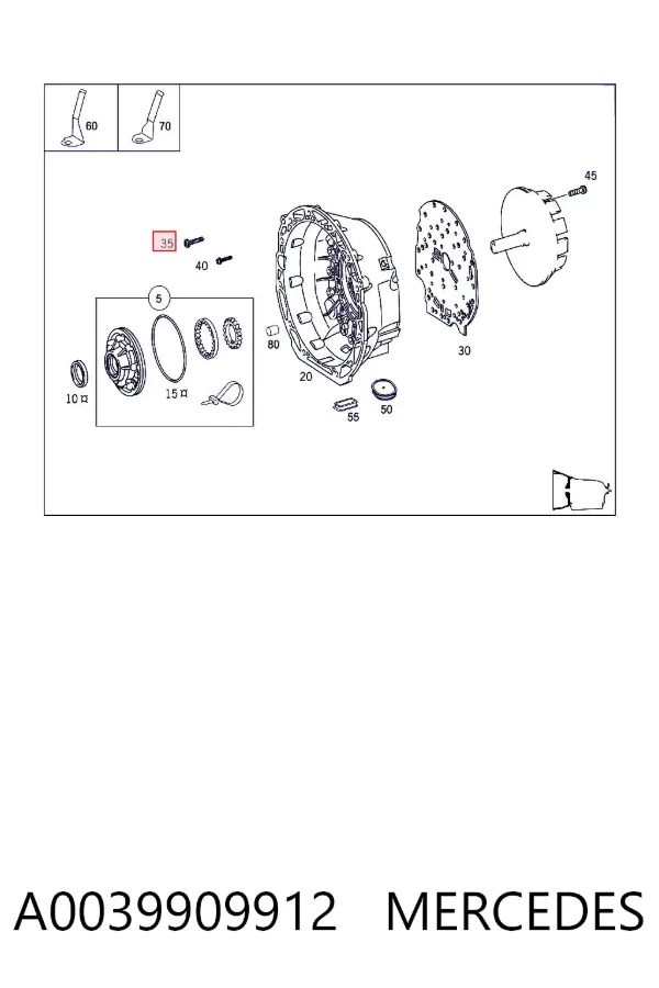  A0039909912 Mercedes
