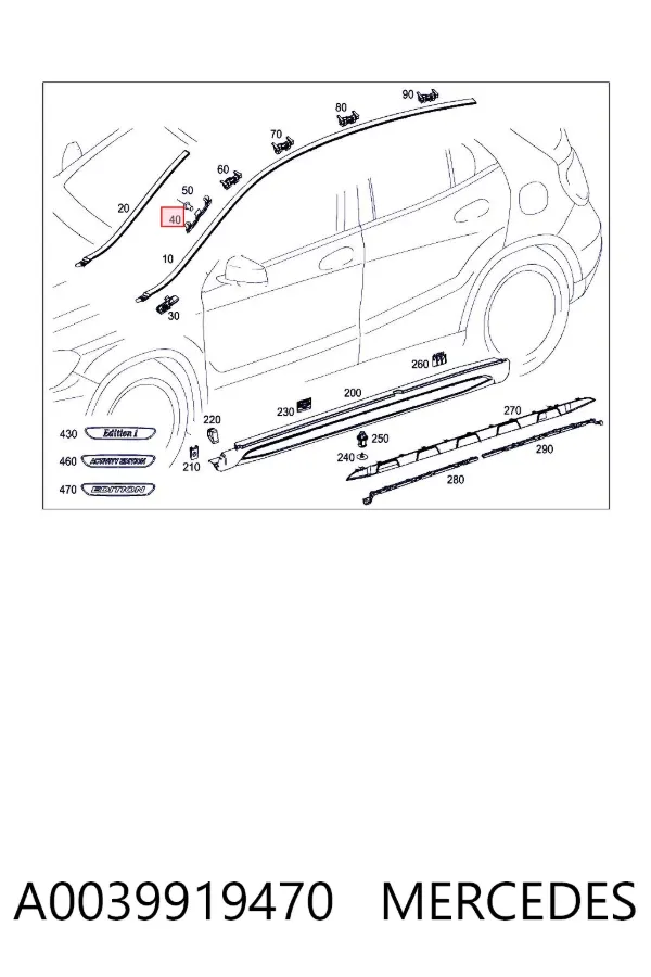  A0039919470 Mercedes