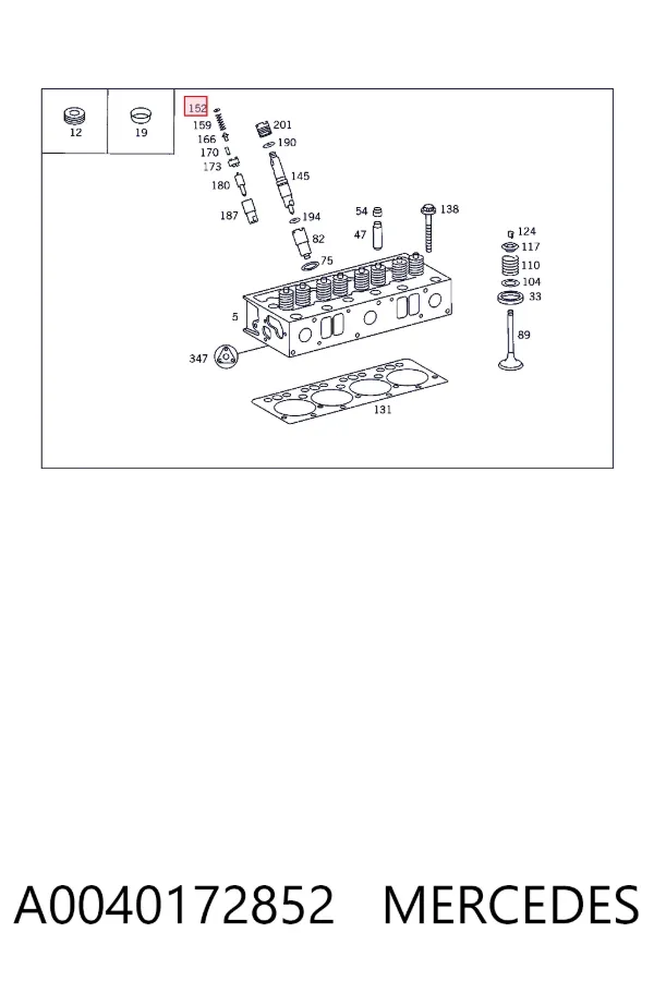  A0040172852 Mercedes