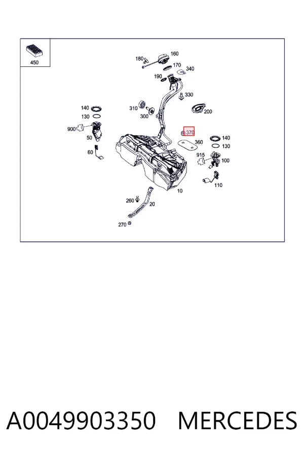  A0049903350 Mercedes