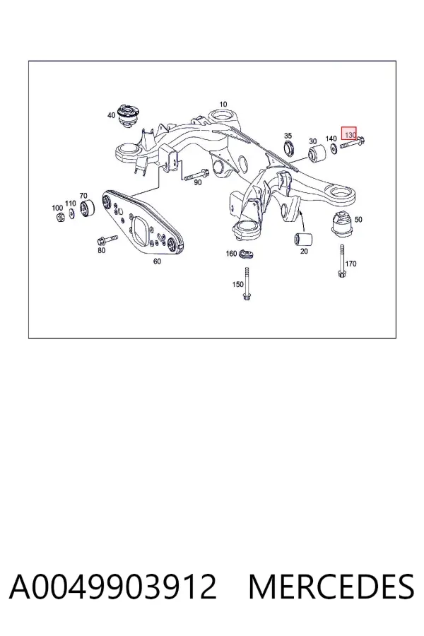 A0049903912 Mercedes
