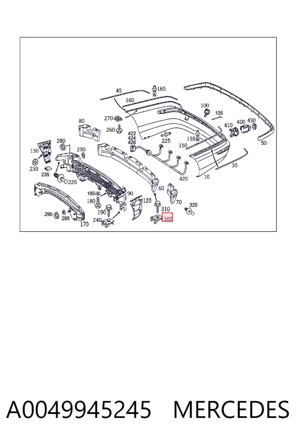  A0049945245 Mercedes