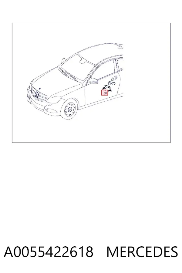 Датчик ESP A0055422618 Mercedes