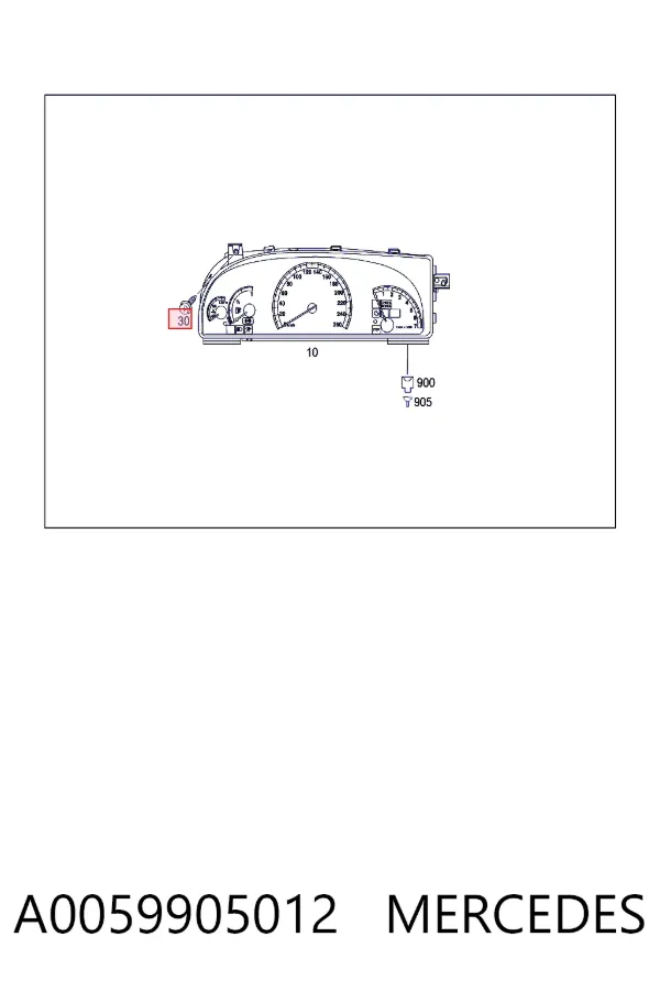  A0059905012 Mercedes