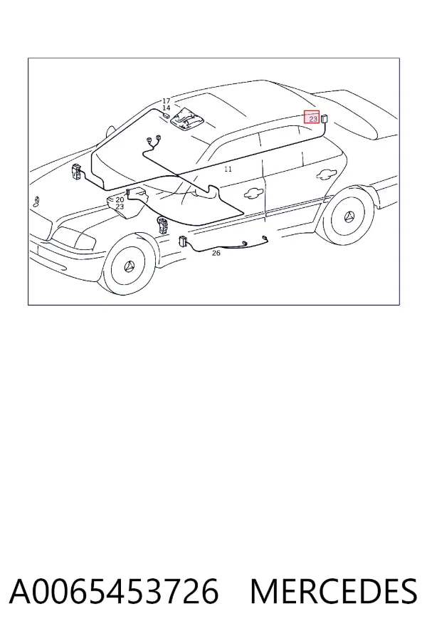  A0065453726 Mercedes