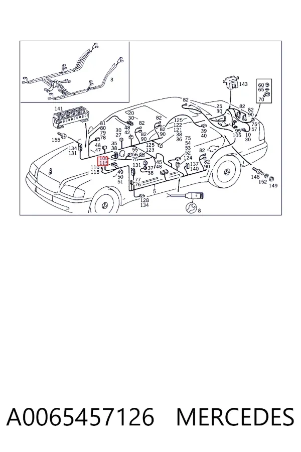  A0065457126 Mercedes
