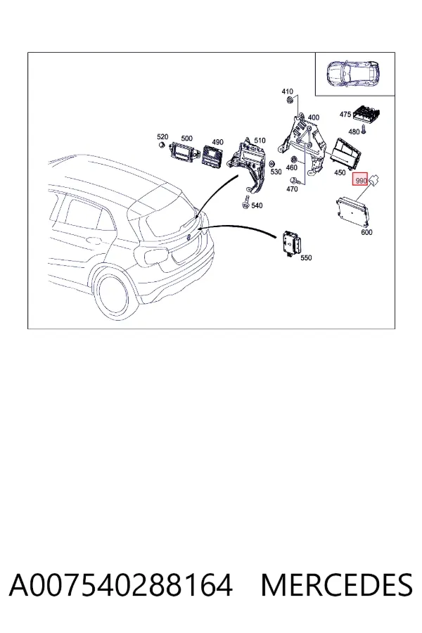  A0075402881 Mercedes