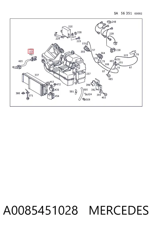  A0085451028 Mercedes