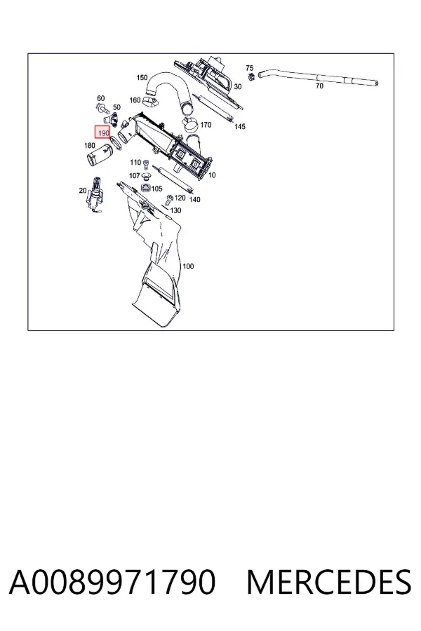  A0089971790 Mercedes