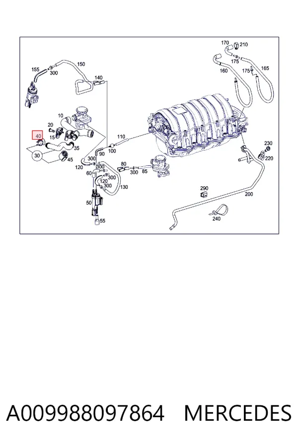  Mercedes A0099880978 цена, от 3.68 USD