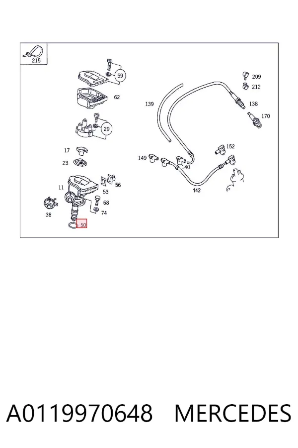  A0119970648 Mercedes
