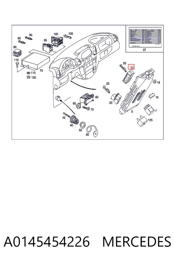  A0145454226 Mercedes