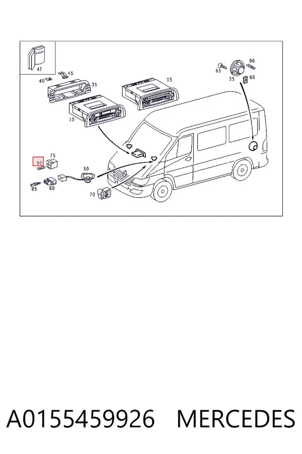  A0155459926 Mercedes