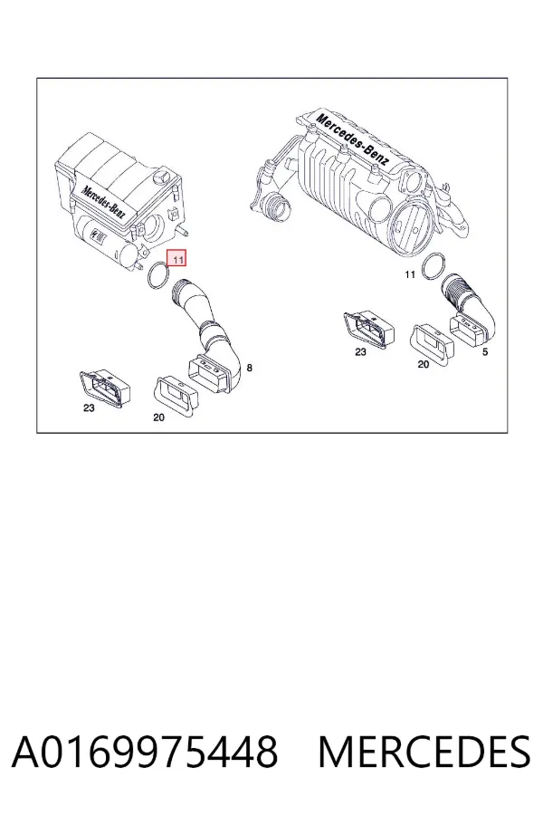  A0169975448 Mercedes