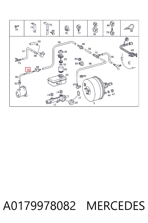 A0179978082 Mercedes