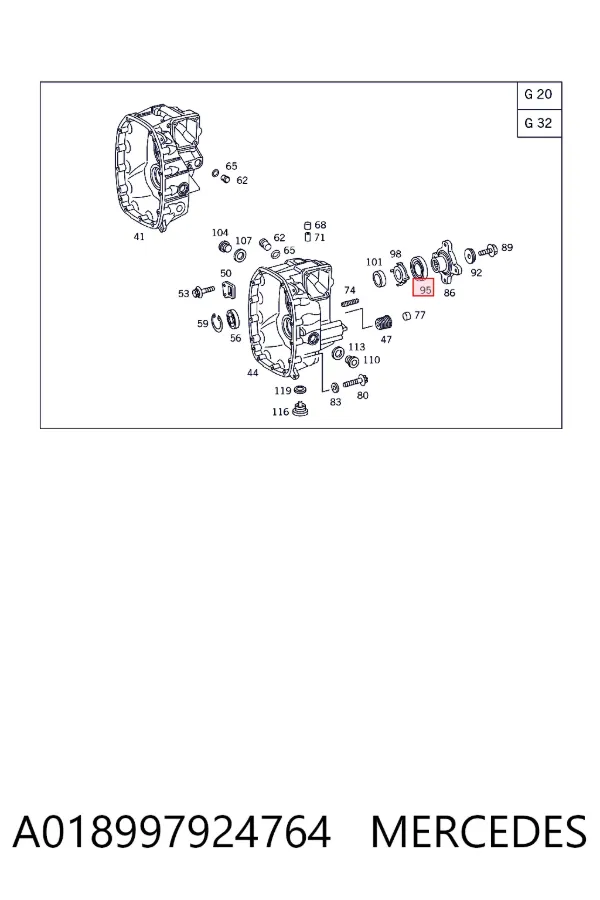 Сальник АКПП/КПП (выходного/вторичного вала) Mercedes A0189979247 цена, от 11.70 USD