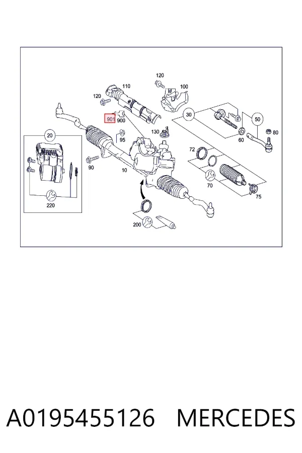  A0195455126 Mercedes