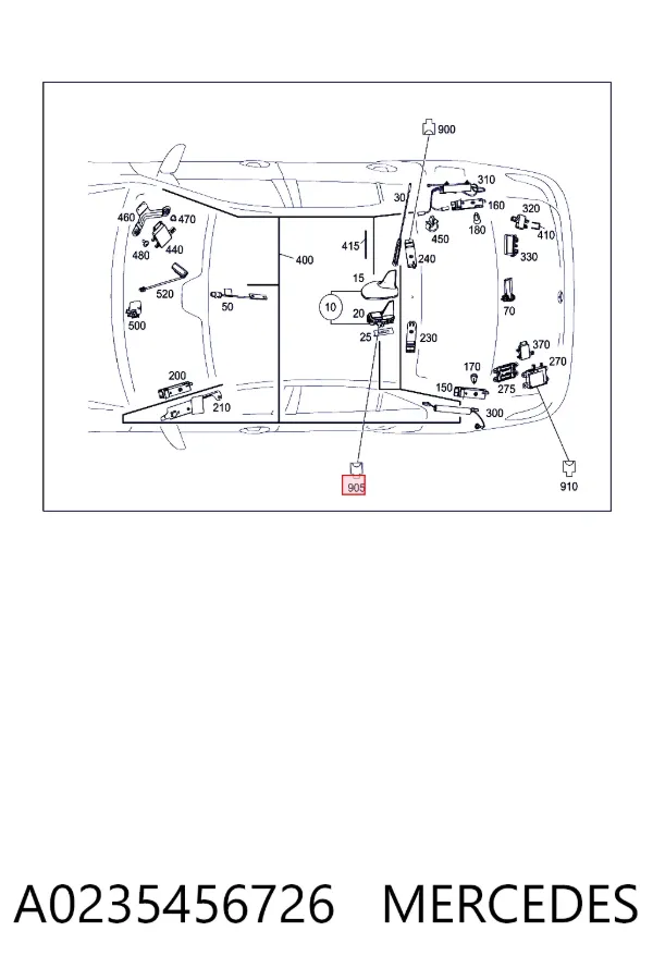  A0235456726 Mercedes