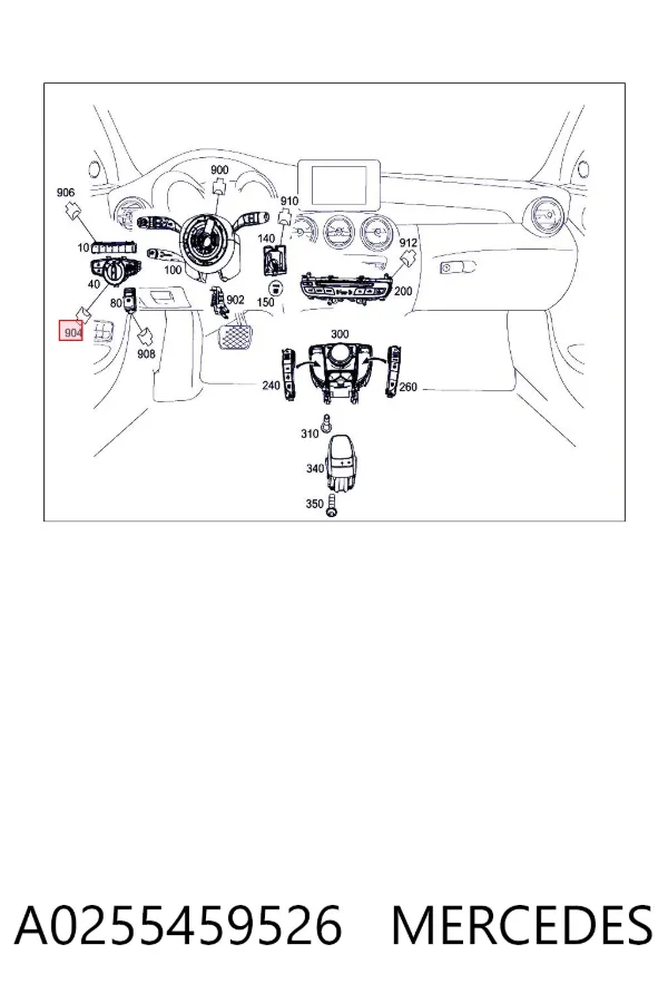 A0255459526 Mercedes