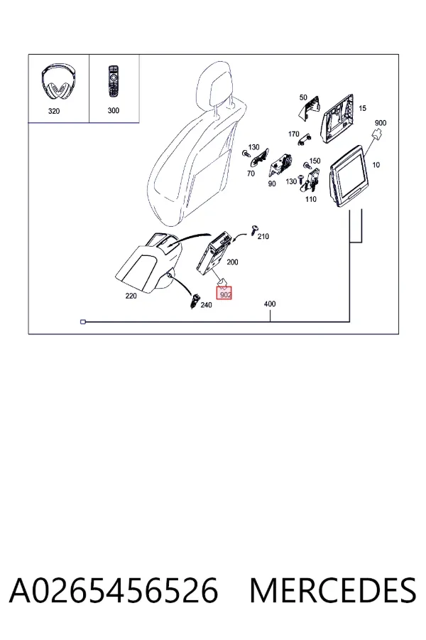  A0265456526 Mercedes