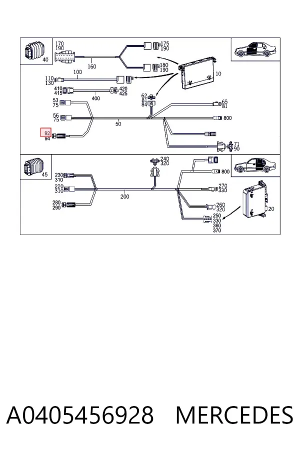  A0405456928 Mercedes