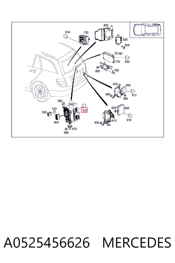  A0525456626 Mercedes