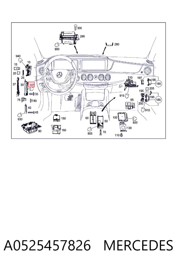  A0525457826 Mercedes