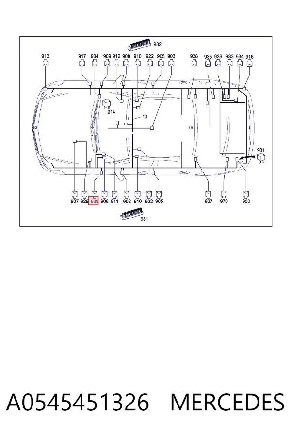  A0545451326 Mercedes