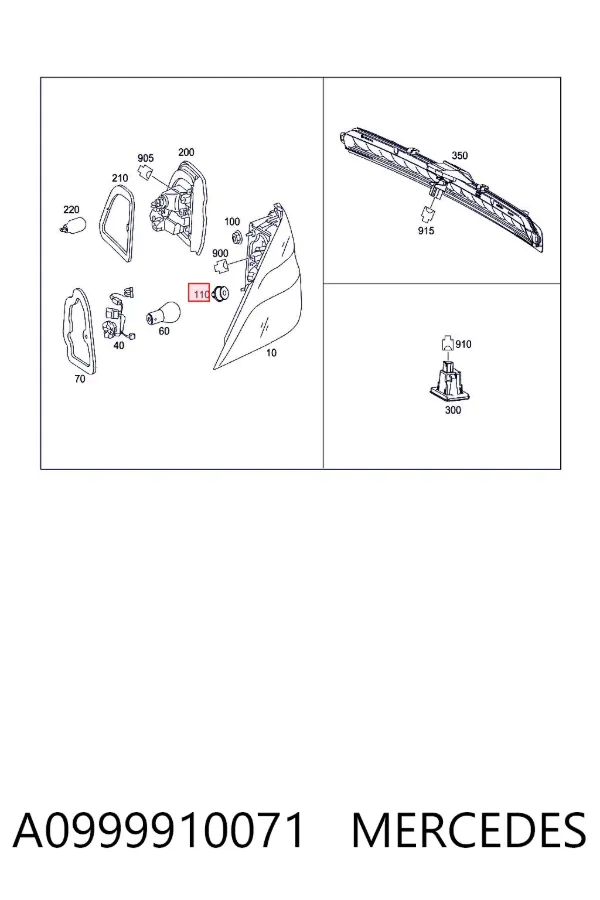  A0999910071 Mercedes