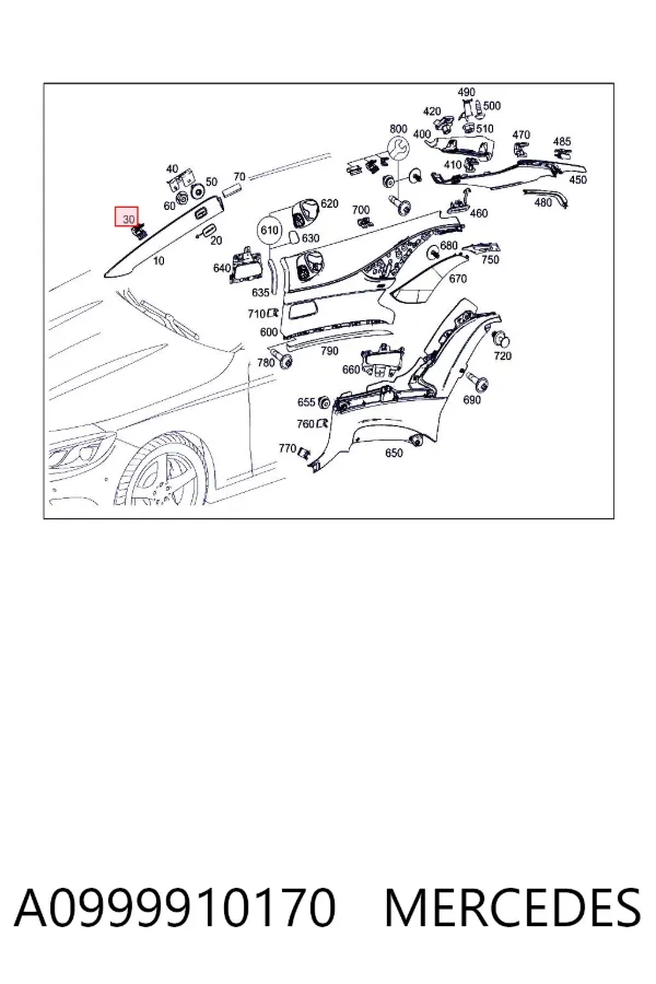  A0999910170 Mercedes