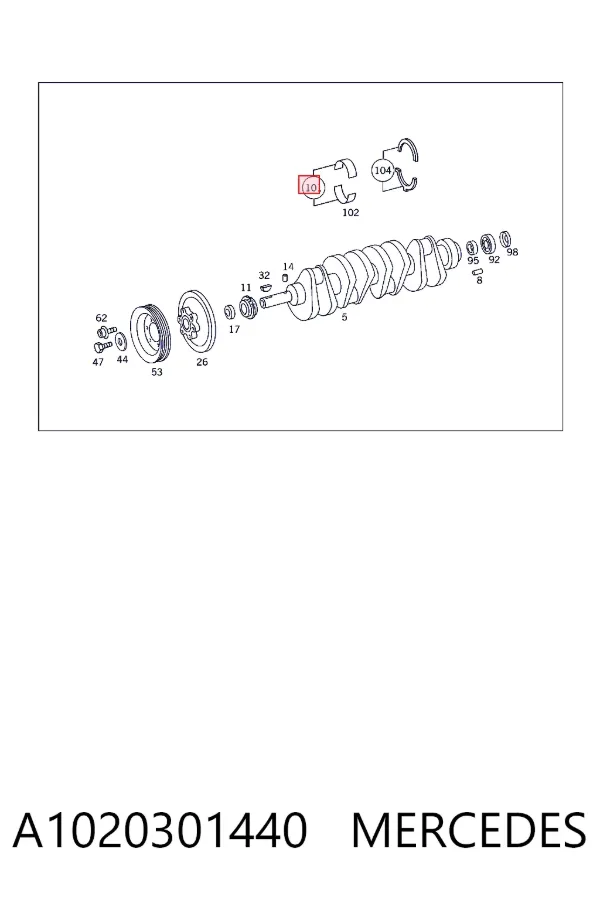  A1020301440 Mercedes