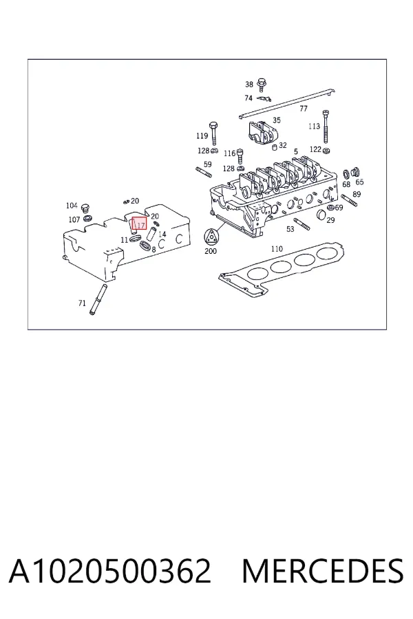  A1020500362 Mercedes