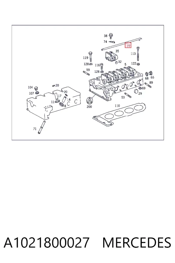  A1021800027 Mercedes