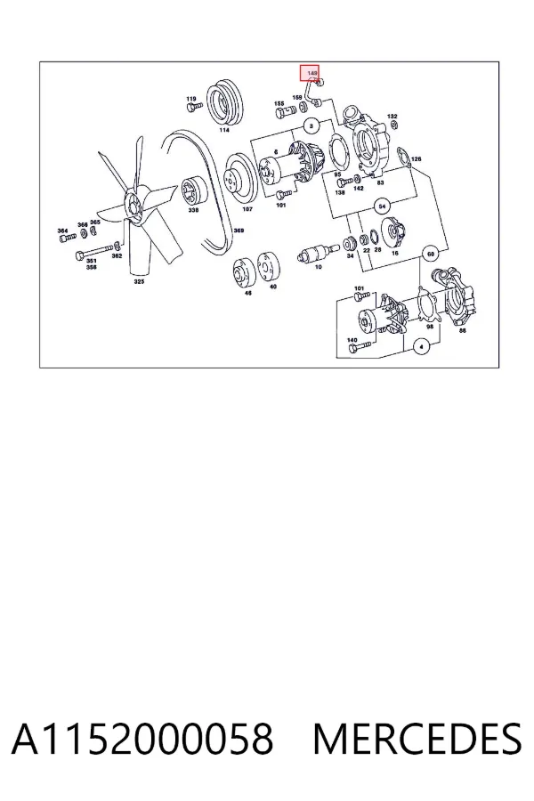  A1152000058 Mercedes