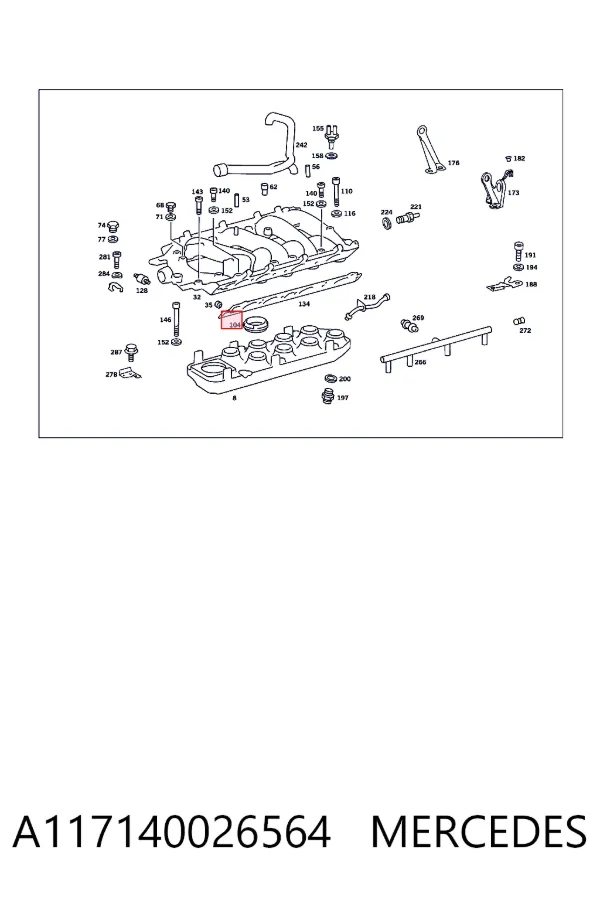  Mercedes A1171400265