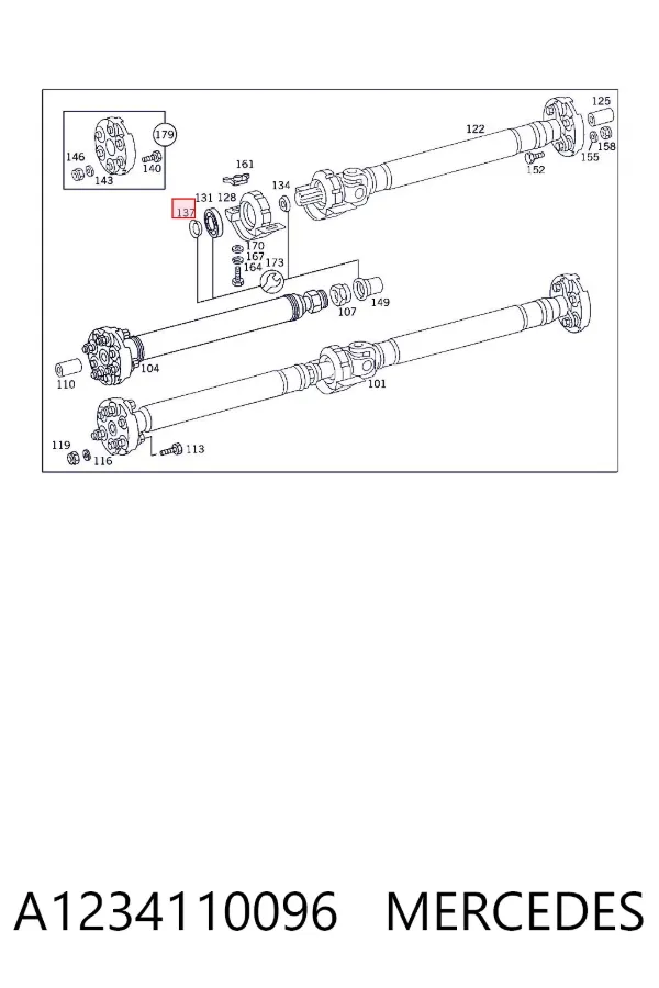  A1234110096 Mercedes