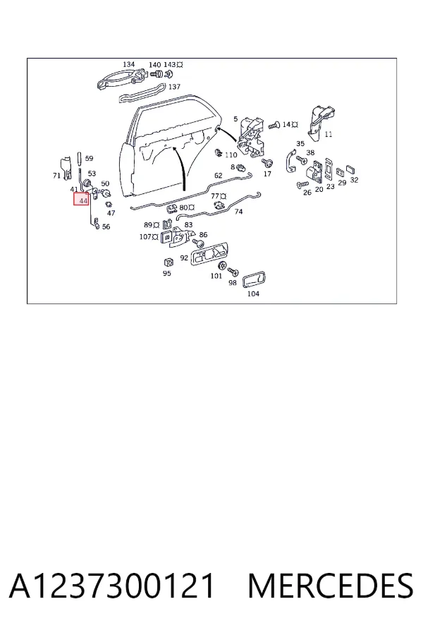  A1237300121 Mercedes