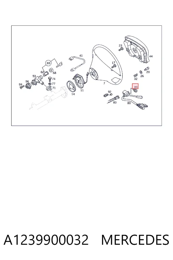  A1239900032 Mercedes