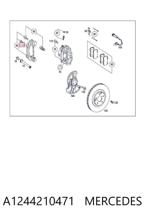  A1244210471 Mercedes