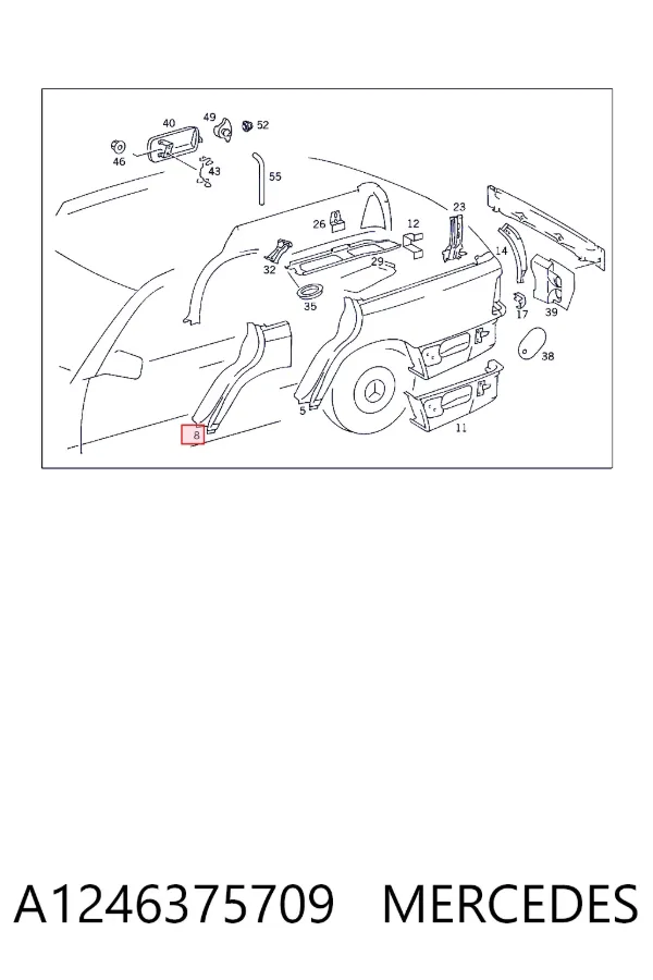  A1246375709 Mercedes
