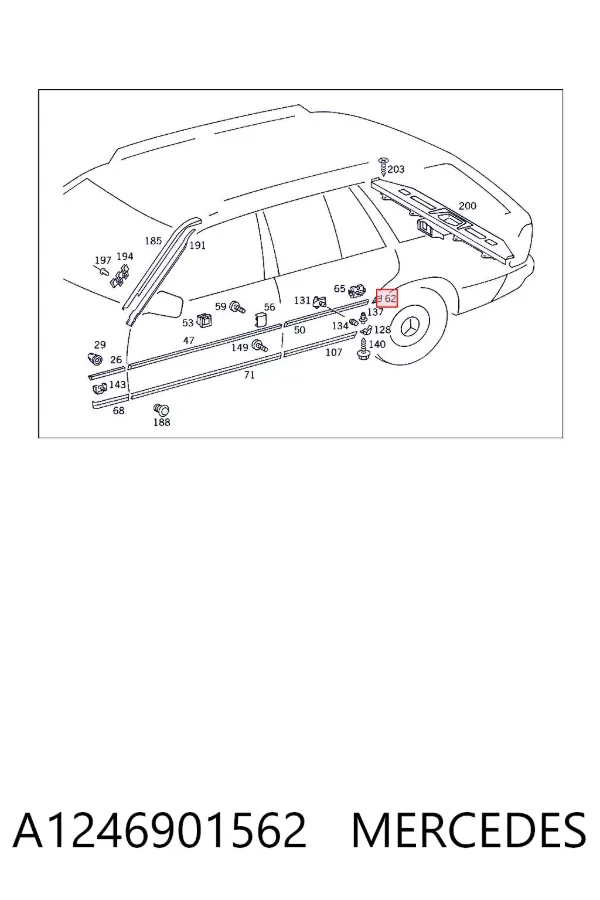  A1246901562 Mercedes