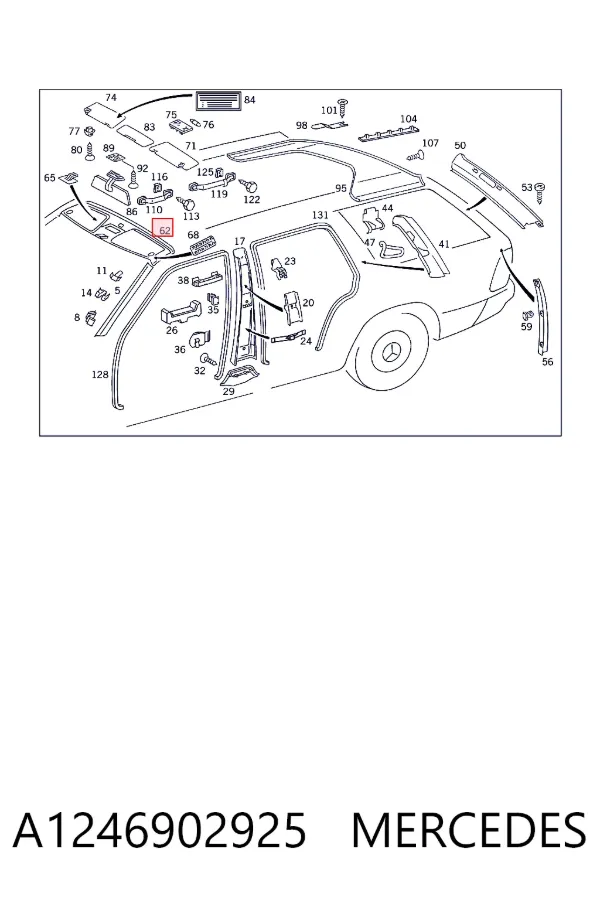  A1246902925 Mercedes