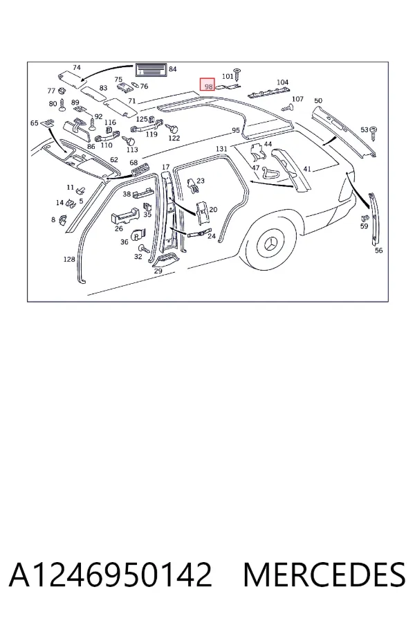  A1246950142 Mercedes
